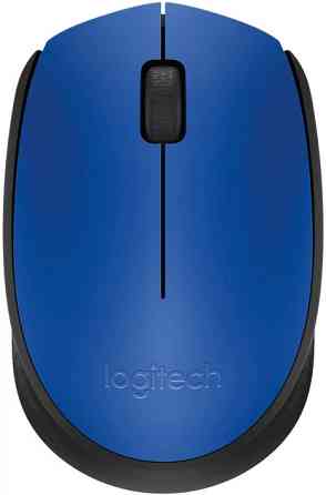 Мышь компьютерная безпроводная Logitech M171 Blue L910-004640 синяя Киев