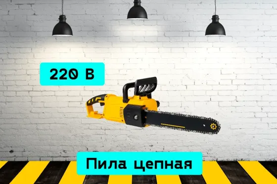 Пила цепная, электрическая на прокат, аренда инструмента Кривой Рог