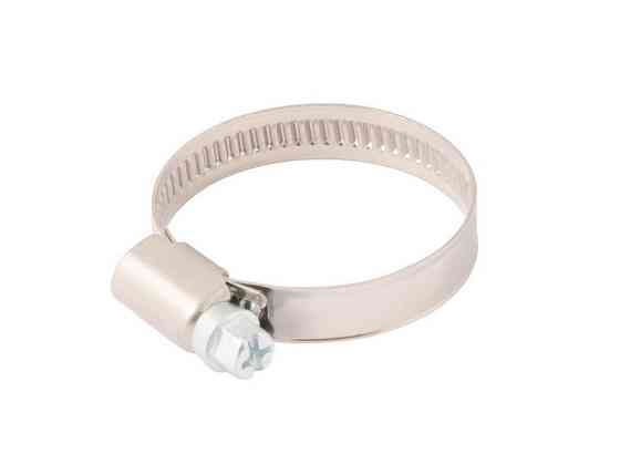 Хомут червячный MASTERTOOL German type W2 DIN 3017 9.0 мм Ø 32-50 мм 25 шт 20-1943 Харків