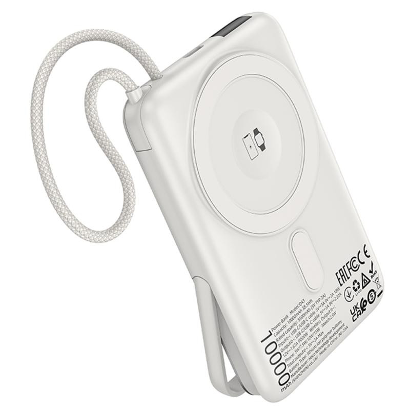 Портативное ЗУ Power Bank Hoco Q43 Clever PD20W с БЗУ+iWatch Type-C 10000 mAh Херсон - изображение 2