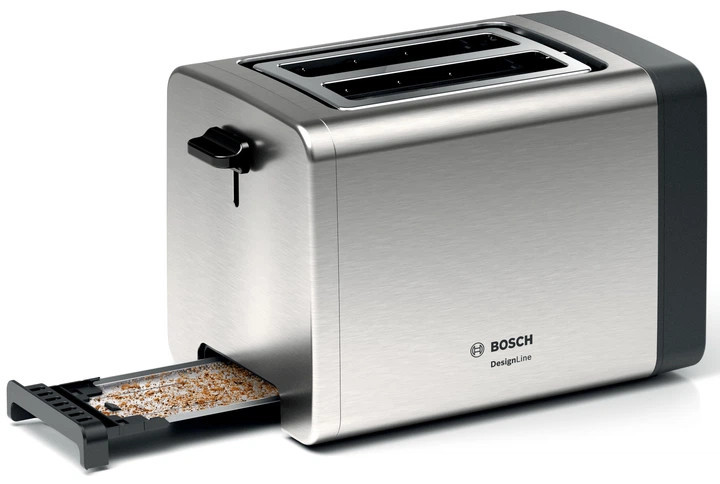 Тостер Bosch TAT4P420 970 Вт серебристый Киев - изображение 9