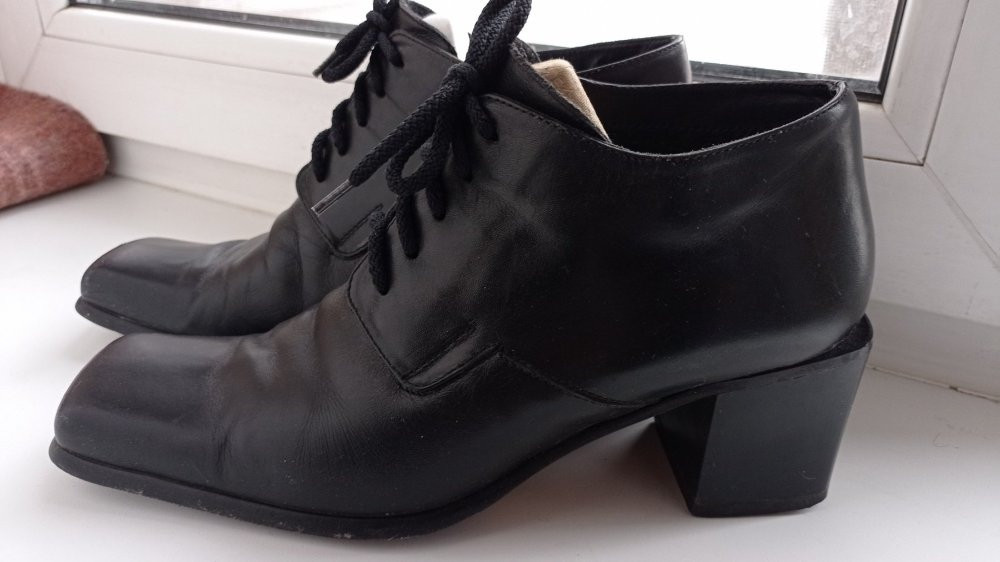 Туфли ботинки ботильоны демисезон утеплённые Кожа Италия р. 40 Київ - зображення 5