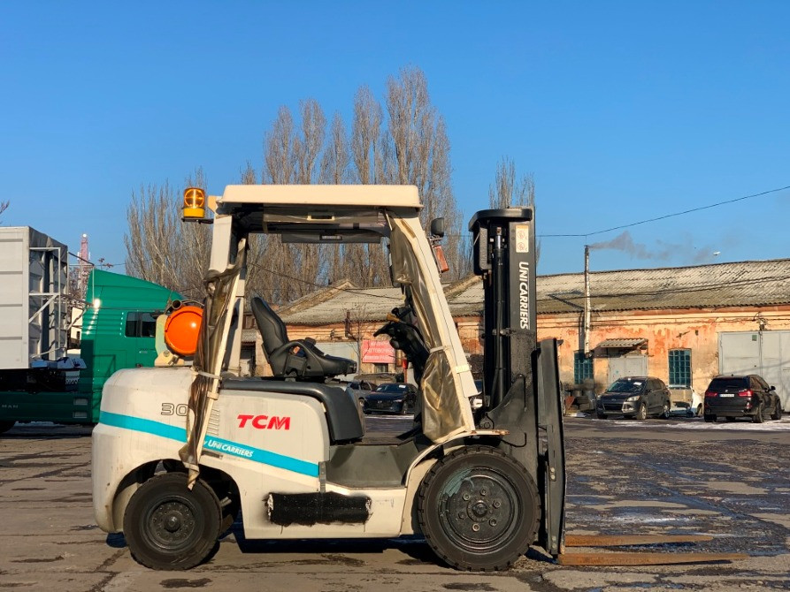 Газ-бензиновий навантажувач TCM (Nissan), із напрацюванням 1903 мотогодин. Модель: FGE30T4 Винница - изображение 6