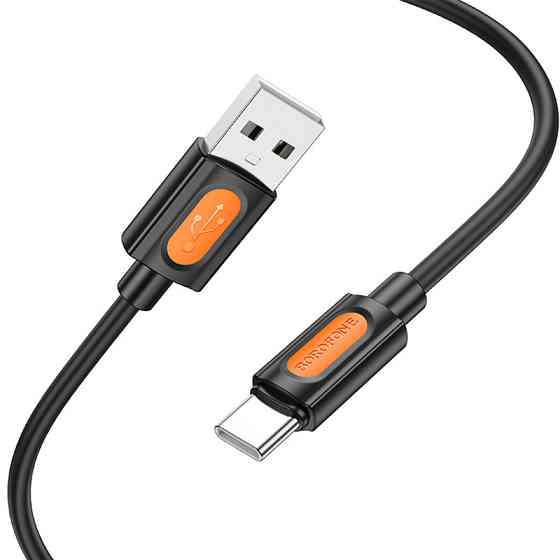 Дата кабель Borofone BX114 Structure USB to Type-C 3A (1m) Херсон