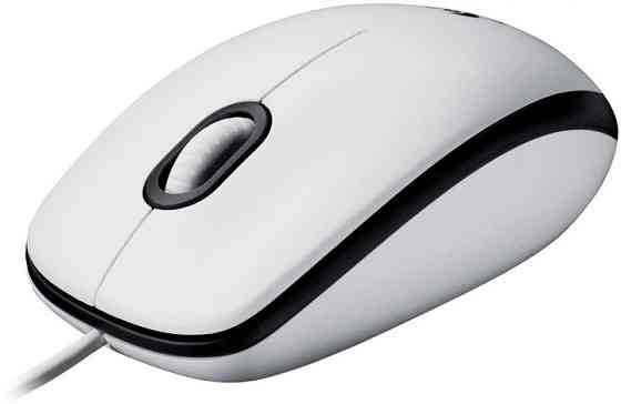 Мышь компьютерная проводная Logitech M100 White L910-006764 белая Киев
