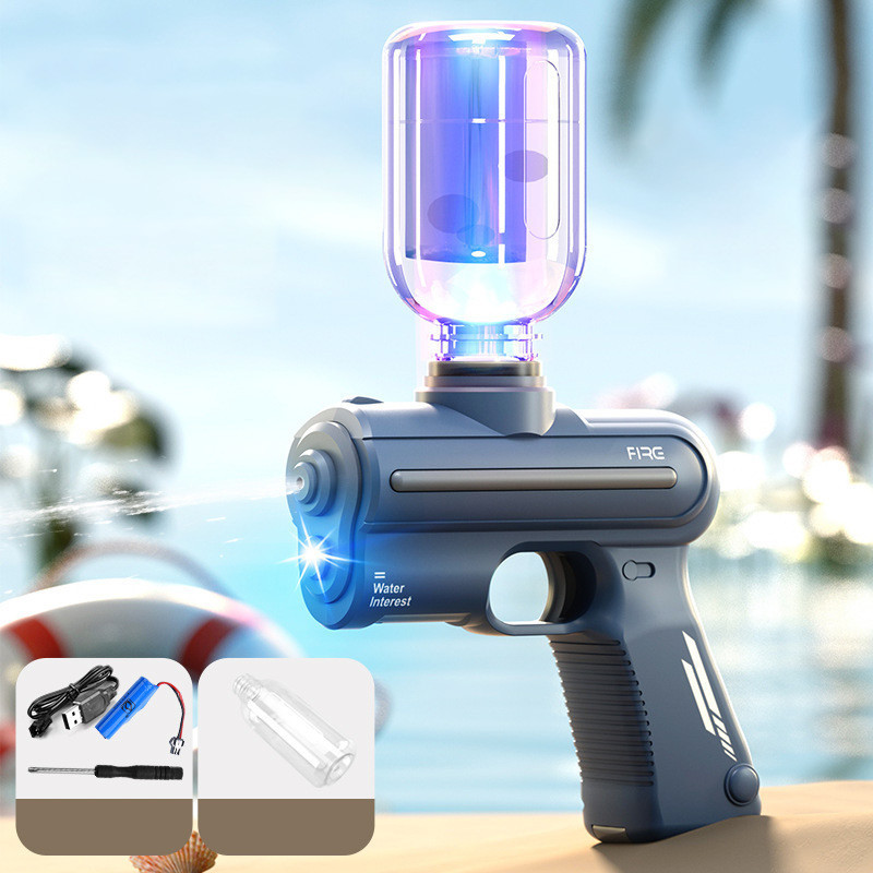 Водный аккумуляторный пистолет Water Gun 9007B (200ml) with lithium battery Херсон - зображення 4