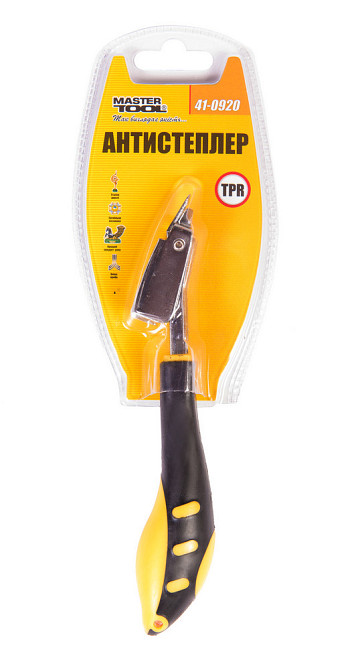 Антистеплер MASTERTOOL 180 мм металлическая головка эргономичная TPR ручка 41-0920 Харків - зображення 2