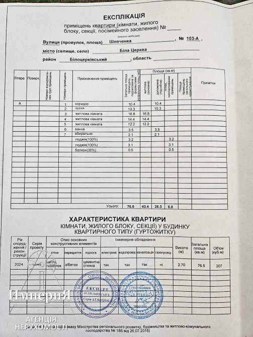 Трехкомнатная в новостройке 2024 года.Без комиссии для покупателя. Белая Церковь - изображение 5