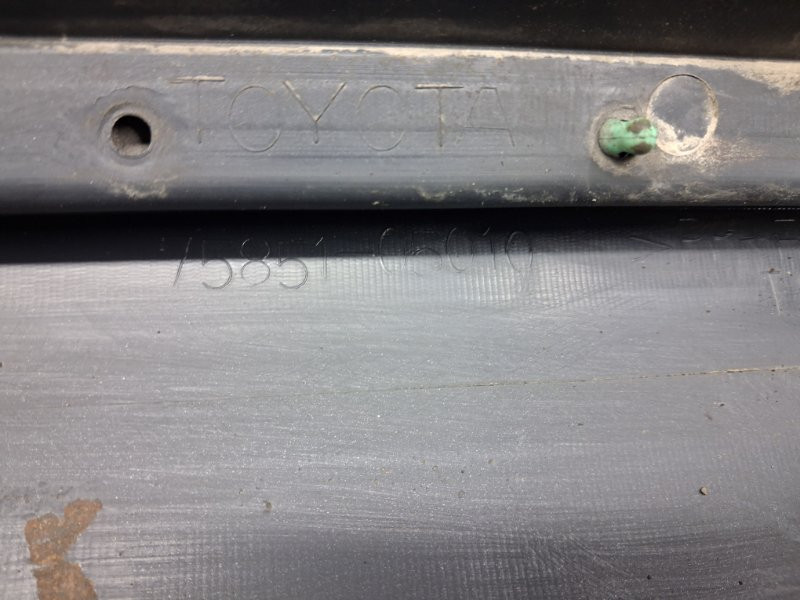 Накладка порога внешняя правая Toyota Avensis T25 2.2 DIESEL 2ADFTV 2002 (б/у) Київ - зображення 7