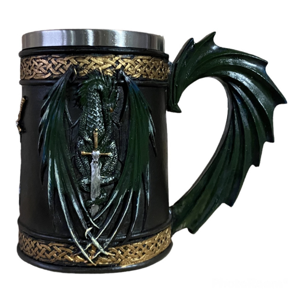 Кружка Чашка 3 Феникс Зеленая 550 Киев - изображение 5