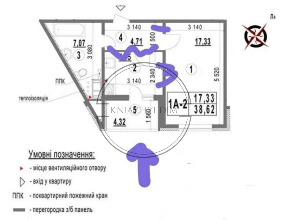 Оренда приміщення в ЖК Еврика, м. Іподром. № 1418747 Киев - изображение 8