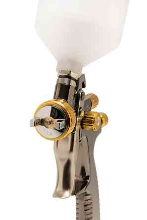 Краскопульт пневматический MASTERTOOL LVLP ВПЛБ 600 мл Ø1,8 мм круглый/плоский факел 125-170 л/мин 1 Харків