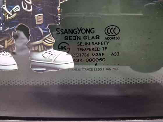 Стекло в кузов заднее левое SsangYong Actyon CJ 2.0 DIESEL D20DT 2005 (б/у) Київ
