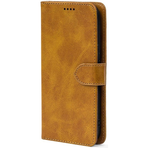 Чохол-книжка Crazy Horse Clasic для Xiaomi Redmi 15 4G Camel (Front) (Код товару:43114) Харків - зображення 1