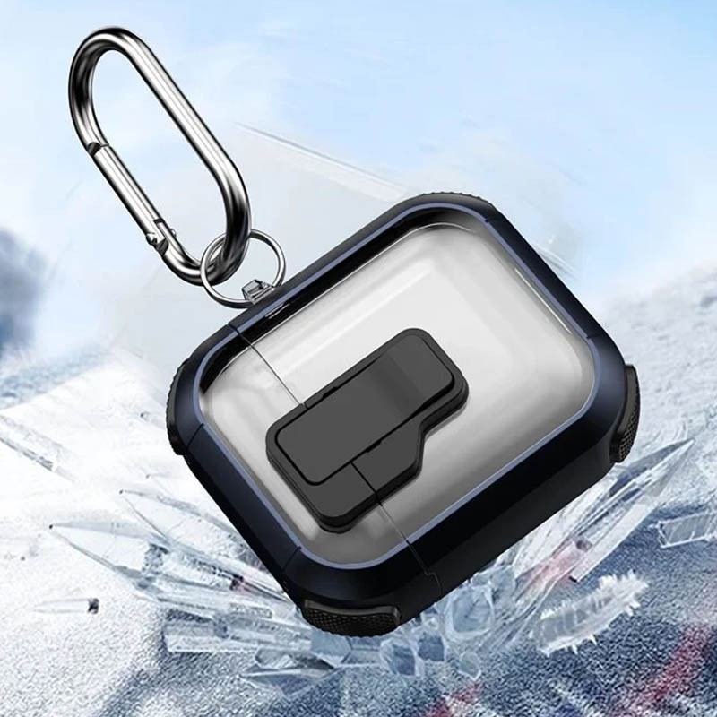 Футляр противоударный Locking Button для наушников Airpods 1/2 Херсон - изображение 4