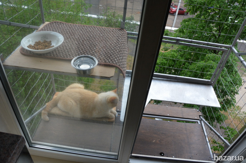 Вольер для кошек на окно. "Броневик" Днепр. Днепр - изображение 3