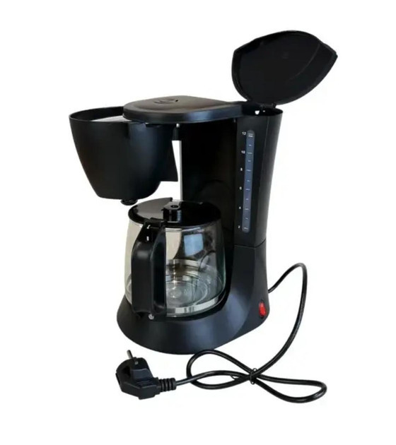 Кофеварка капельная Grunhelm GDC12 700 Вт черная Киев - изображение 2