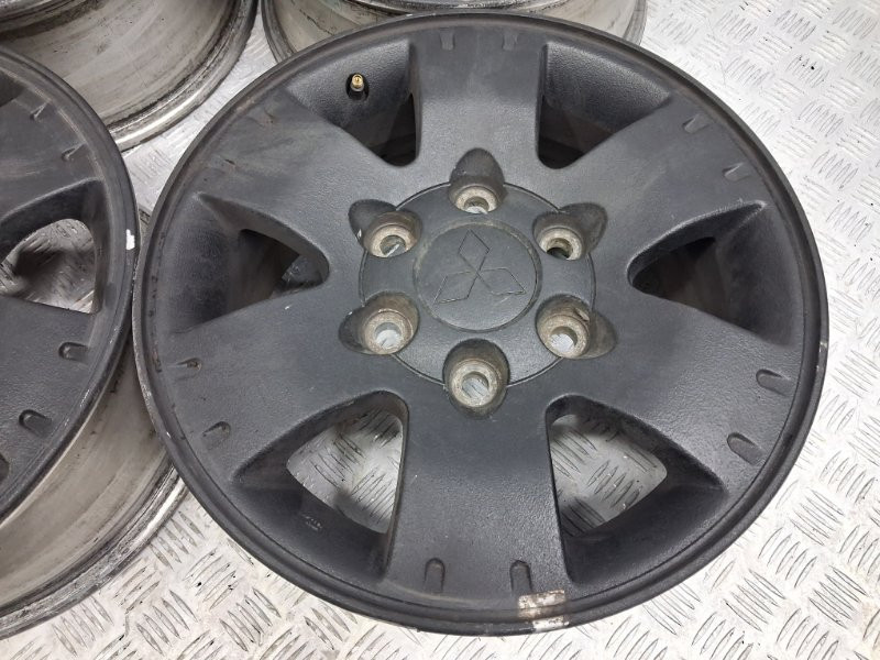 Диски титан комплект R16 Mitsubishi Pajero Wagon 1999-2006 MN125546 (Арт. 76018) Київ - зображення 5