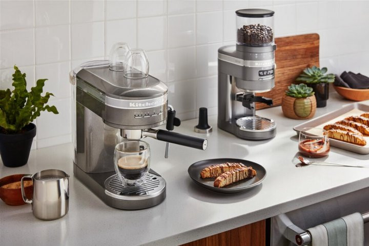 Кофемолка KitchenAid Artisan 5KСG8433EMS 150 Вт серая Київ - зображення 9