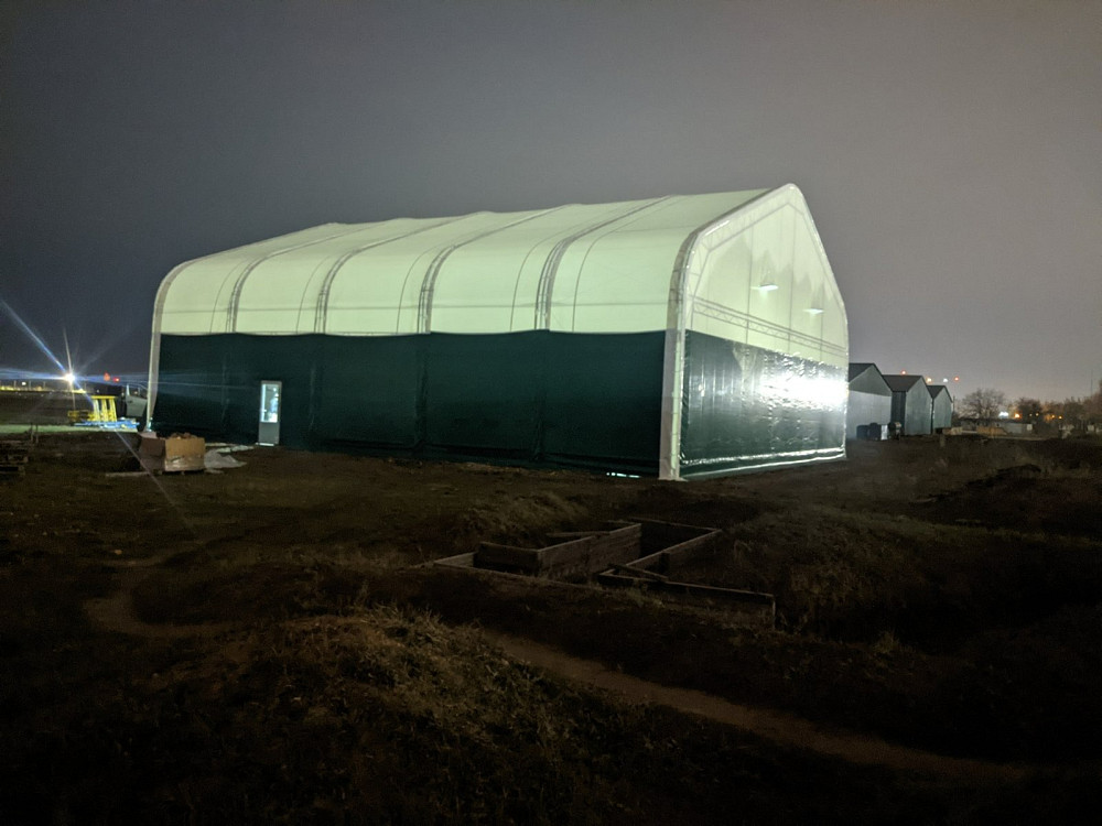Каркасно-тентовый ангар, сборно-разборный, 18х20 м. Харків - зображення 2