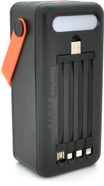 Повербанк на 800000 mAh із сонячною панеллю та ліхтариком NEW Потужність та сила! Одеса - зображення 4