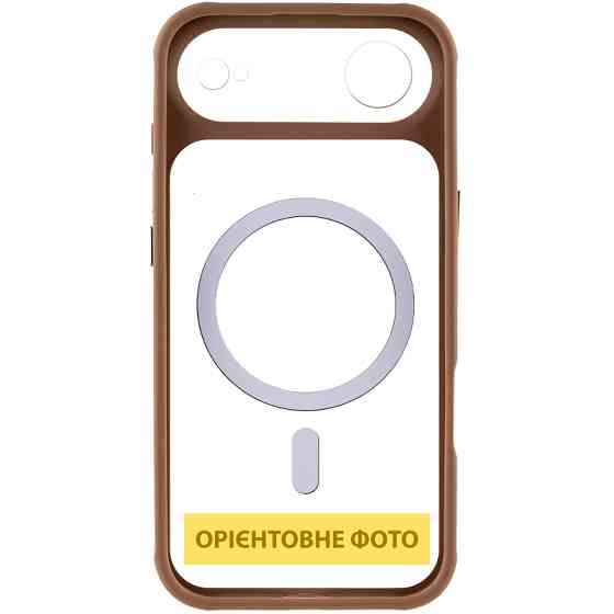 Чехол TPU+PC GETMAN Moon Clear with MagSafe для Apple iPhone 17 Air (6.5") Херсон