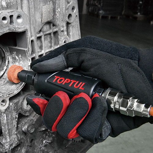 Зачистная машинка пневматическая 1/4", 6мм 25000об/мин TOPTUL KASA0825 Харків - зображення 3