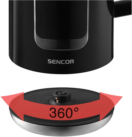 Электрочайник Sencor SWK0951BK 1.7 л черный Киев - изображение 4