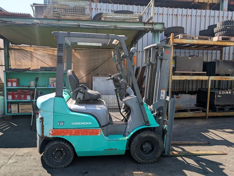 Бензиновий навантажувач Mitsubishi з напрацюванням 708 мотогодин. Модель: FG15D. Випуск 2008 року Харків - зображення 7