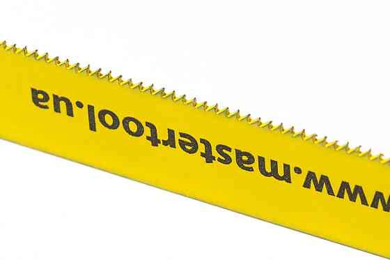 Полотно для металла MASTERTOOL одностороннее C60 300х12.5х0.6 мм/24х1" Ram A 6 шт 14-2905 Харьков