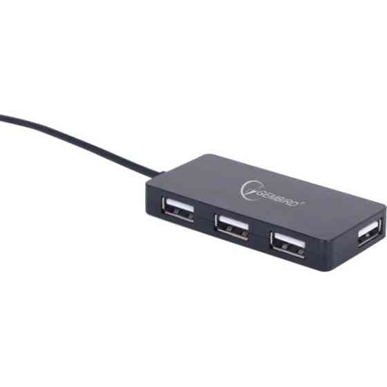 USB HUB Gembird 4 ports Black (UHB-U2P4-04) (Код товару:42230) Харьков