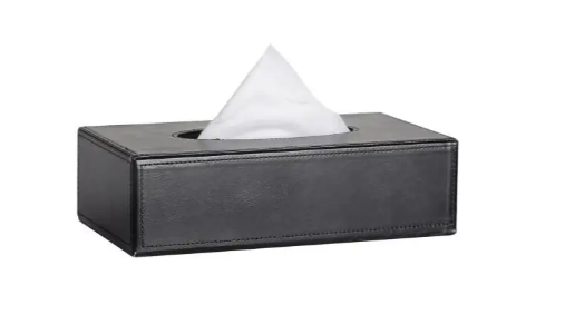 Диспенсер для косметических салфеток JVD прямоугольный черный Київ