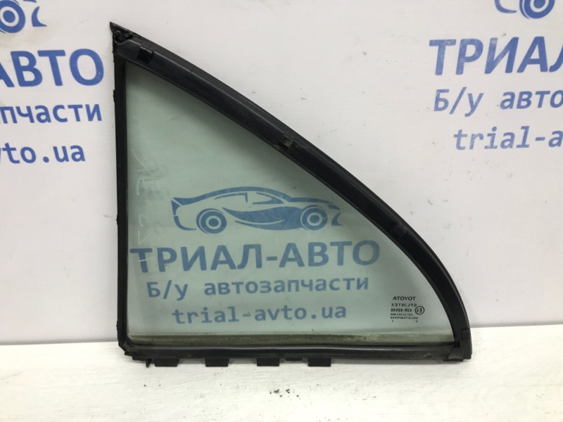 Стекло двери задней правой (форточка) Toyota Avensis T25 2.0 DIESEL 1CDFTV 2002 (б/у) Київ - зображення 2