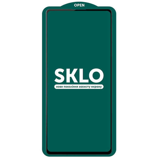 Защитное стекло SKLO 5D (full glue) (тех.пак) для Samsung Galaxy S21 FE