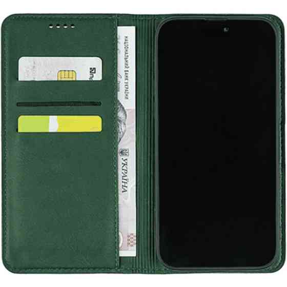 BoxFace  Чохол-книжка Crazy Horse Clasic для Xiaomi Redmi Note 17 Dark Green (Strong) Харків