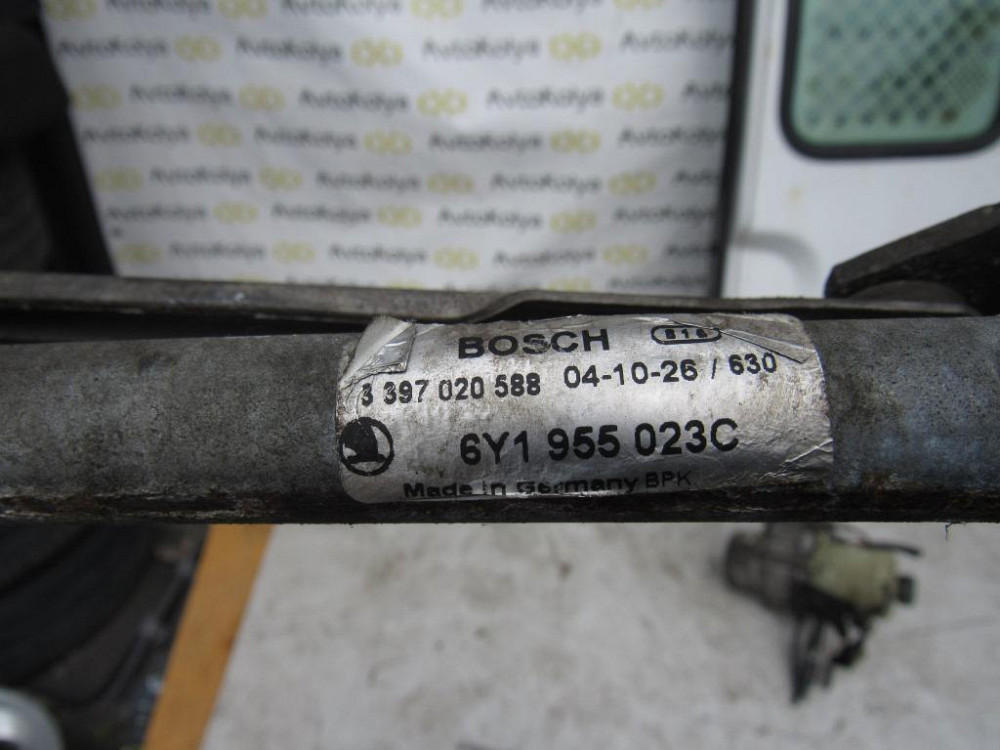 Трапеция дворников с моторчиком Skoda Fabia 2004-2007 Ковель - зображення 1