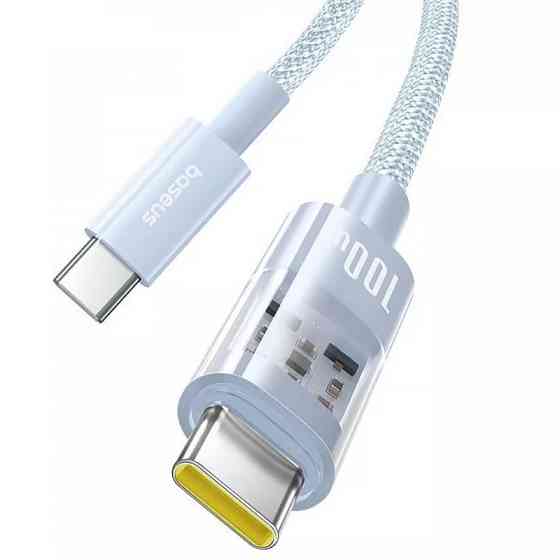Дата кабель Baseus Gem Fast Charging Type-C to Type-C 100W (1m) (P10373000111) Херсон