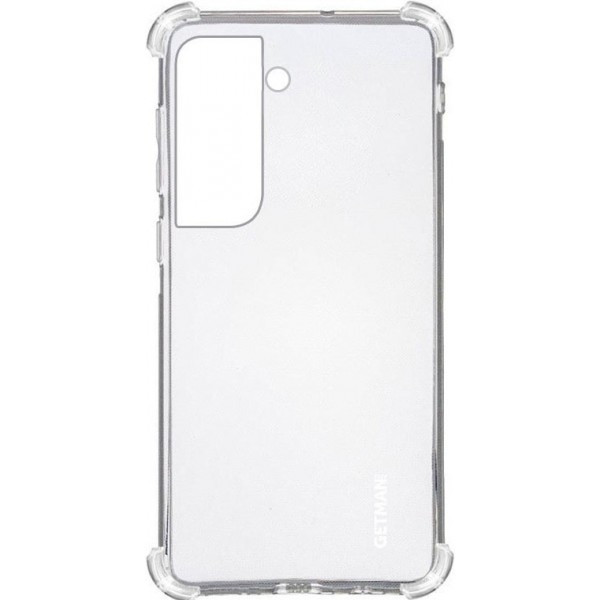 Чохол Getman з посиленими кутами для Samsung S21 прозорий (Код товару:16768) Харьков - изображение 2