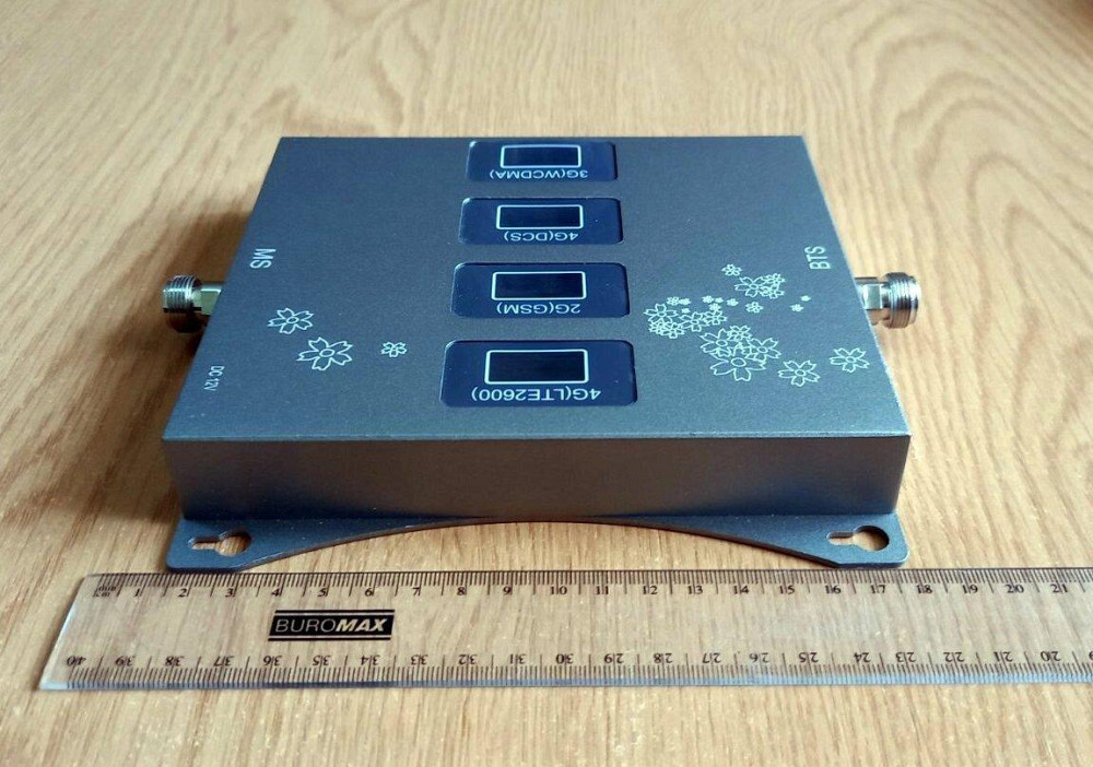 Усилитель голосовой связи и интернета четырехдиапазонный  2G/3G/4G RDH-2070-QB 900/1800/2100/2600 МГ Днепр - изображение 12