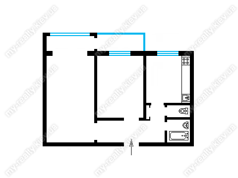 Продаж 2кім. квартири. Центр. бул.Міхновського (Дружби Народів) 3. Метро Либідська. Київ - зображення 1