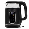 Электрочайник Adler AD 1305 black silver 1.7 л черный с серебристым Київ