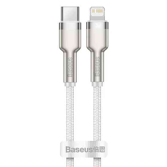 Дата кабель Baseus Cafule Series Metal Type-C to Lightning PD 20W (2m) (CATLJK-B) Херсон