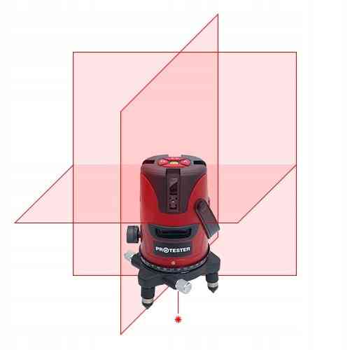 Лазерный уровень 5 линий 1H/4V (красный луч) PROTESTER LL605R Харків