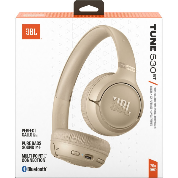 Bluetooth-гарнітура JBL Tune 530BT Beige (JBLT530BTBEGEU) Харків - зображення 3