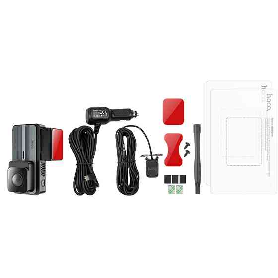 Видеорегистратор Hoco DV12 2K display + GPS (with rear camera) Херсон