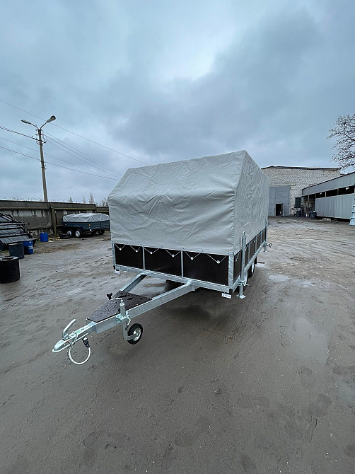 причеп від заводу 300х150 оцинковка бакеліт Запоріжжя - зображення 1