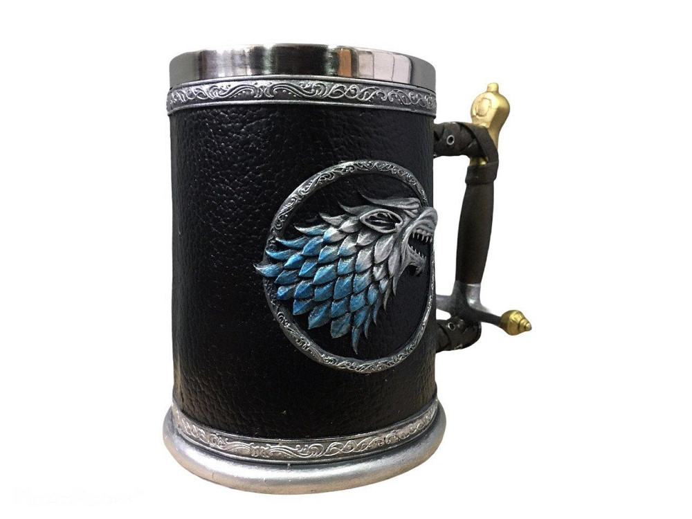 Кружка Чашка Бокал Игра Престолов Winter is Coming Stark Targaryen 3D Дом Старк Київ - зображення 6