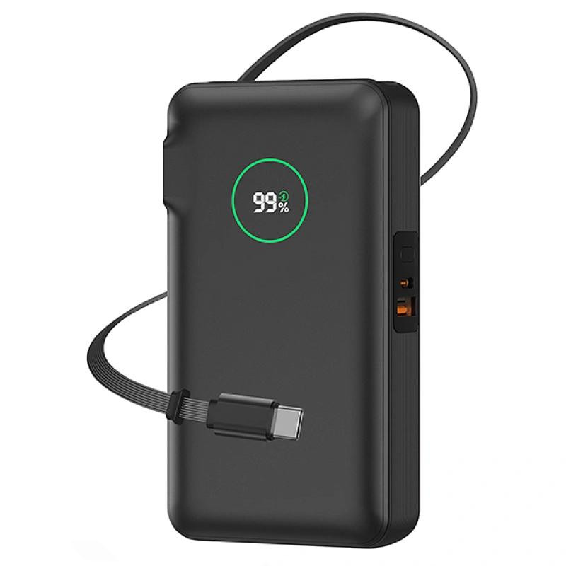 Портативное ЗУ Power Bank WIWU Wi-P049 22.5W+PD35W with cable 10000 mAh Херсон - зображення 5