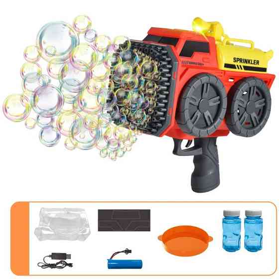 Пистолет с мыльными пузырями SHT KB1295 Truck на 139 отверстий + 2xbottle 60ml Херсон