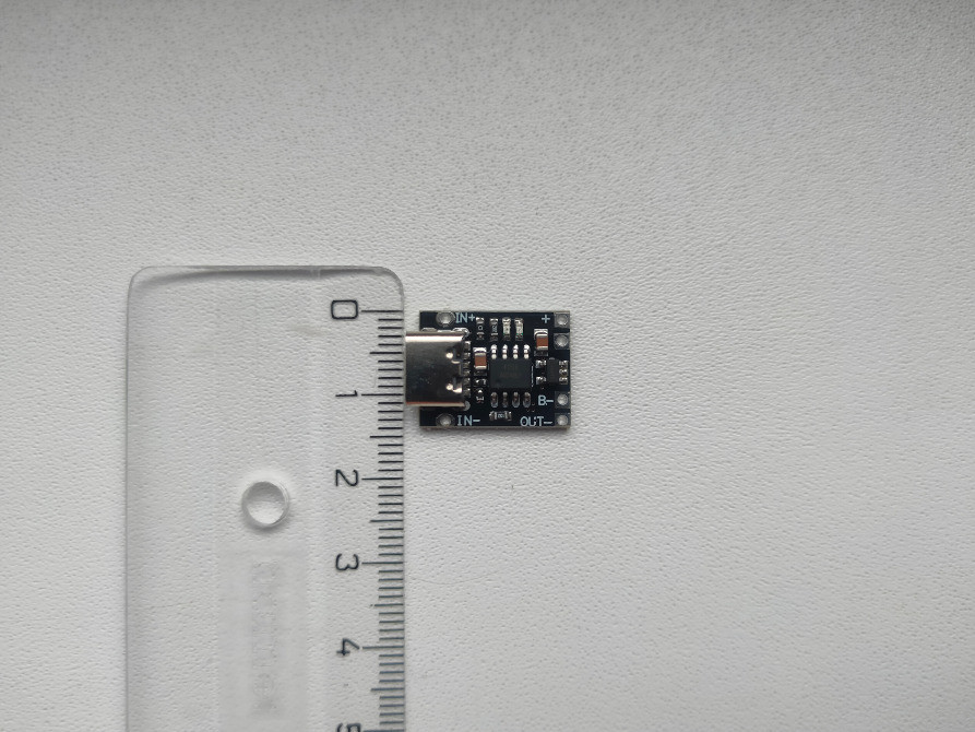 Мини контроллер заряда с защитой TP4057 USB-Type-C 5В 1А Київ - зображення 6